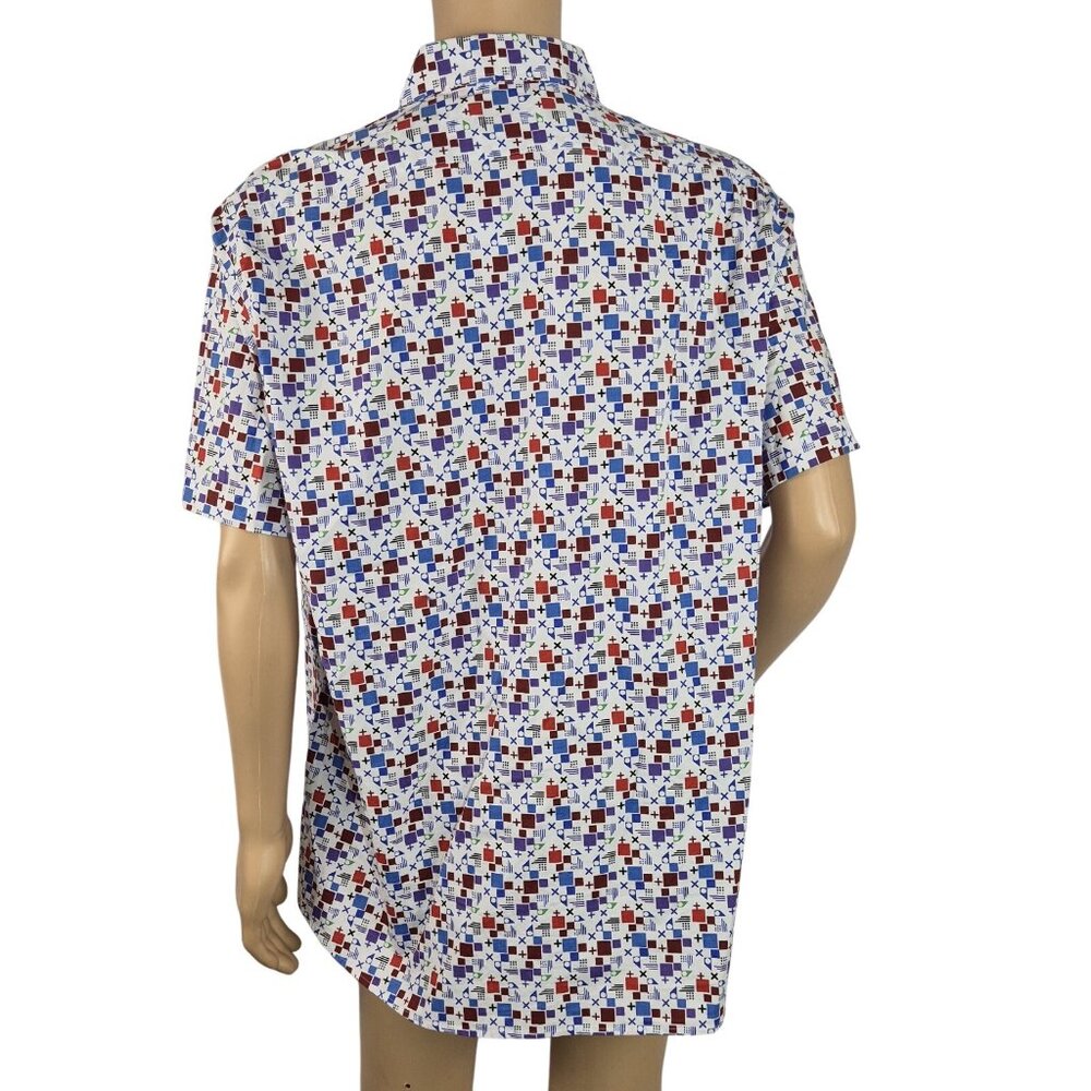CREMIEUX PREMIUM DENIM Men's Size XXL Shirt Stretch Lightweight Multi Color (54) - Picture 4 of 11